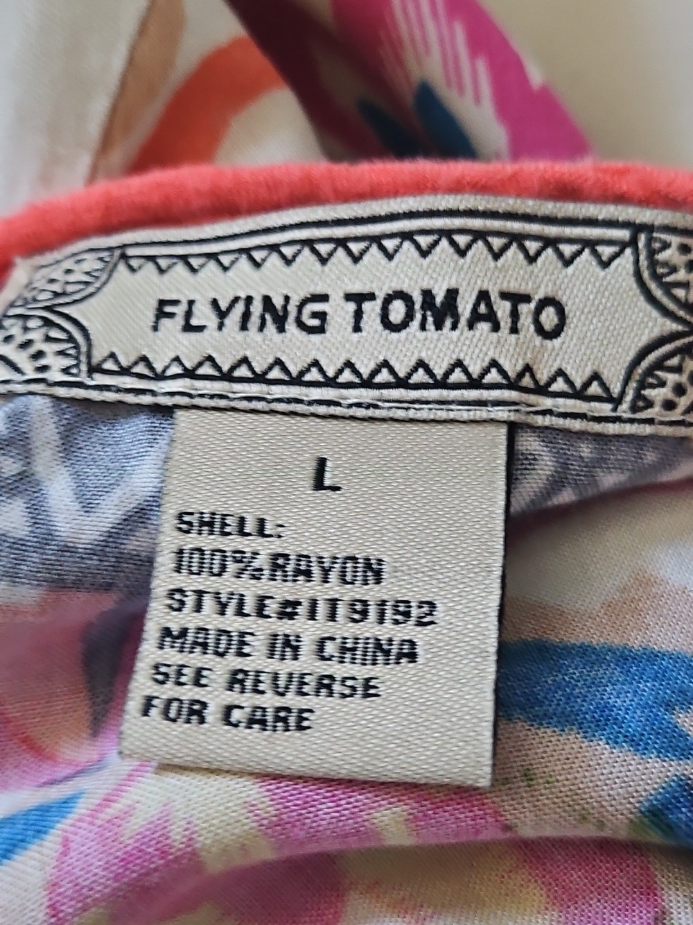 Flying Tomato Swing Top Size Large - Picture 6 of 6